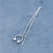 16G Gümüş Zincir Kulak Piercing Mücevherat Cerrahi Çelik Kıkırdak Manşet Küpe