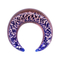Pyrex Cam Spiral Kulak Konikleri 4G Pincher Vücut Takı Gökkuşağı Rengi